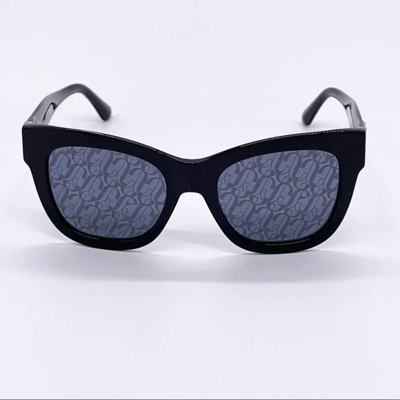 NEW JIMMY CHOO SUNGLASSES JIMMY CHOO JAN/S 807 BLACK WOMEN’S EYEWEAR JIMMY CHOO - Picture 2 of 12